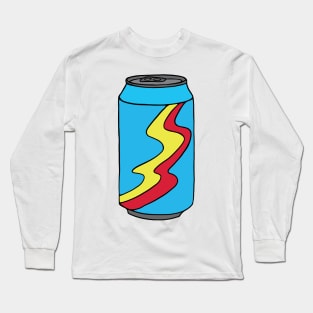 Blue Soda Can Long Sleeve T-Shirt